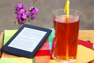eBookReader Amazon Kindle 10 udenfor hygge med ebøger